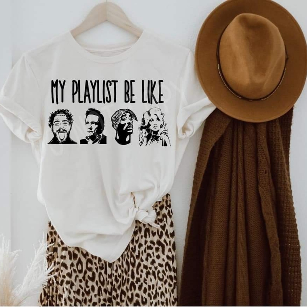 Playlist Tee - Picture 1 of 1